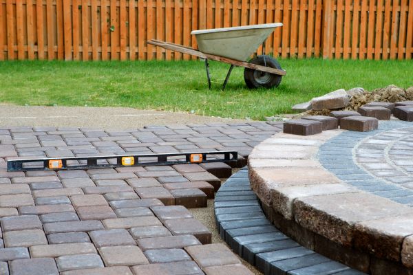 Patio Brick Installation in Ankeny