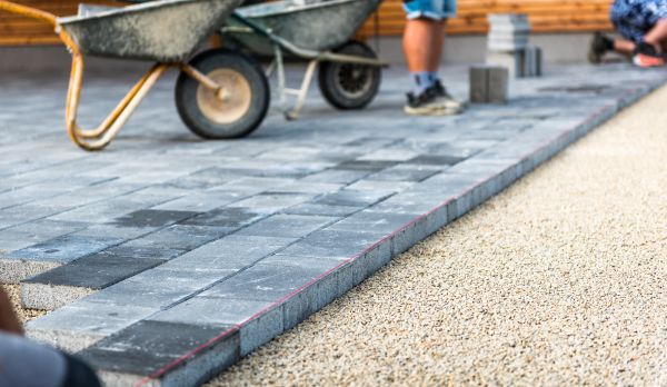 Paver Driveway Repair in Ankeny