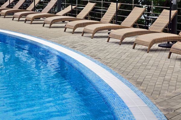 Cost of Poolside Hardscaping in Ankeny