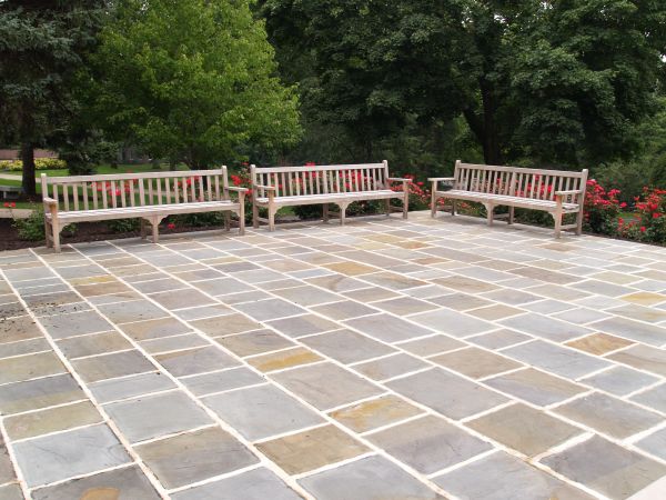 Slate Patio Installation in Ankeny